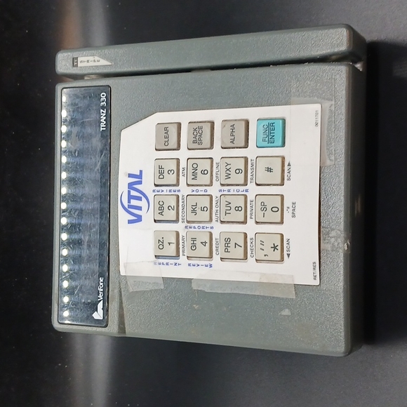 Verifone Printer 250 and Tranz 330 Verifone Vital Credit Card Reader - Picture 2 of 11